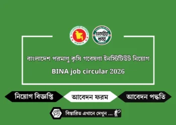 BINA job circular 2026