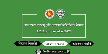 BINA job circular 2026
