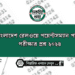 বাংলাদেশ রেলওয়ে পয়েন্টসম্যান পদের পরীক্ষার প্রশ্ন ২০২৪