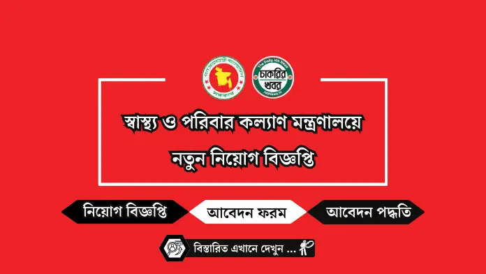 MOHFW Job Circular 2026